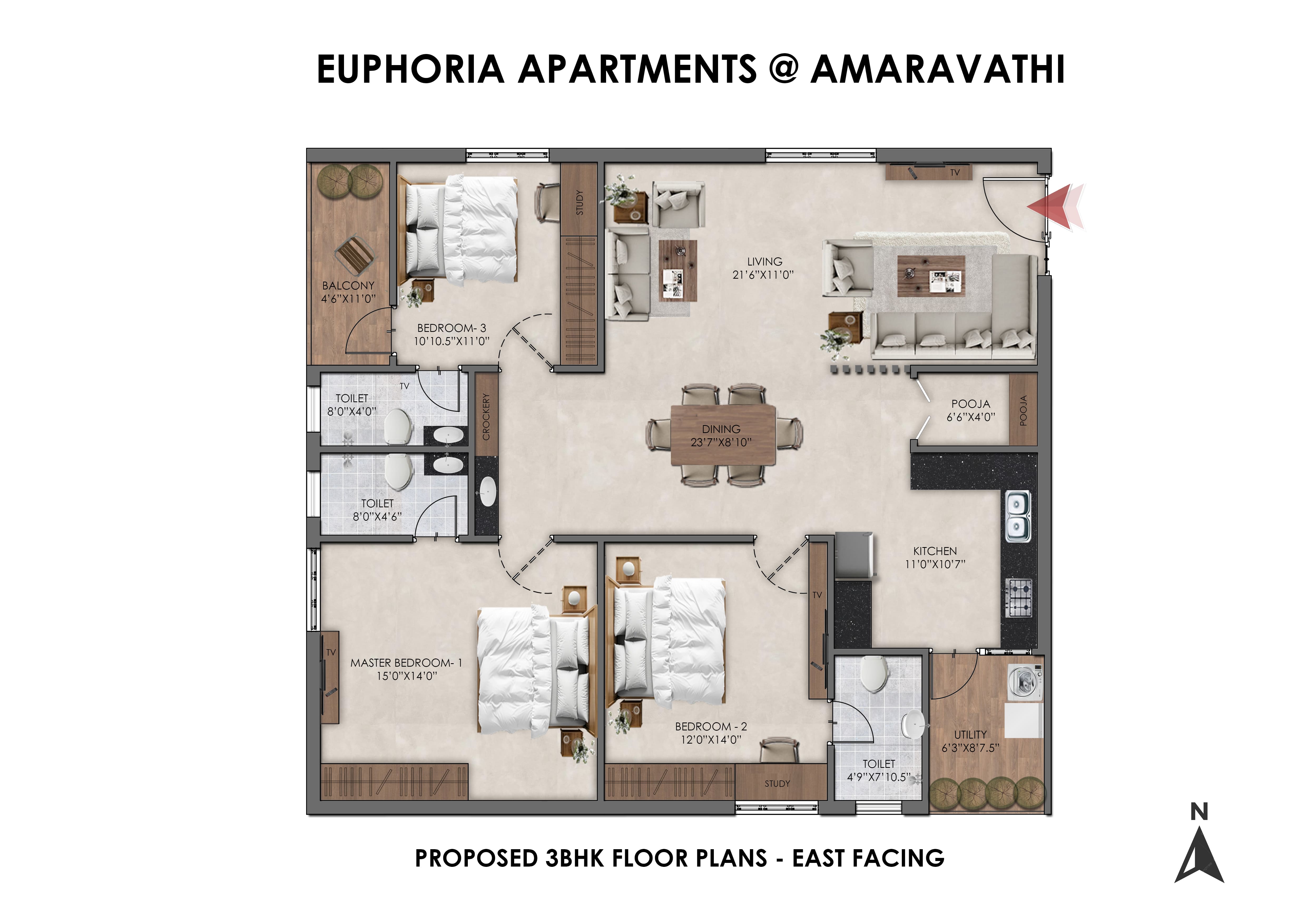 2 & 3 bhk apartments in amaravati